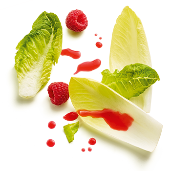 Salat Himbeeren Bio-Salatsaucen