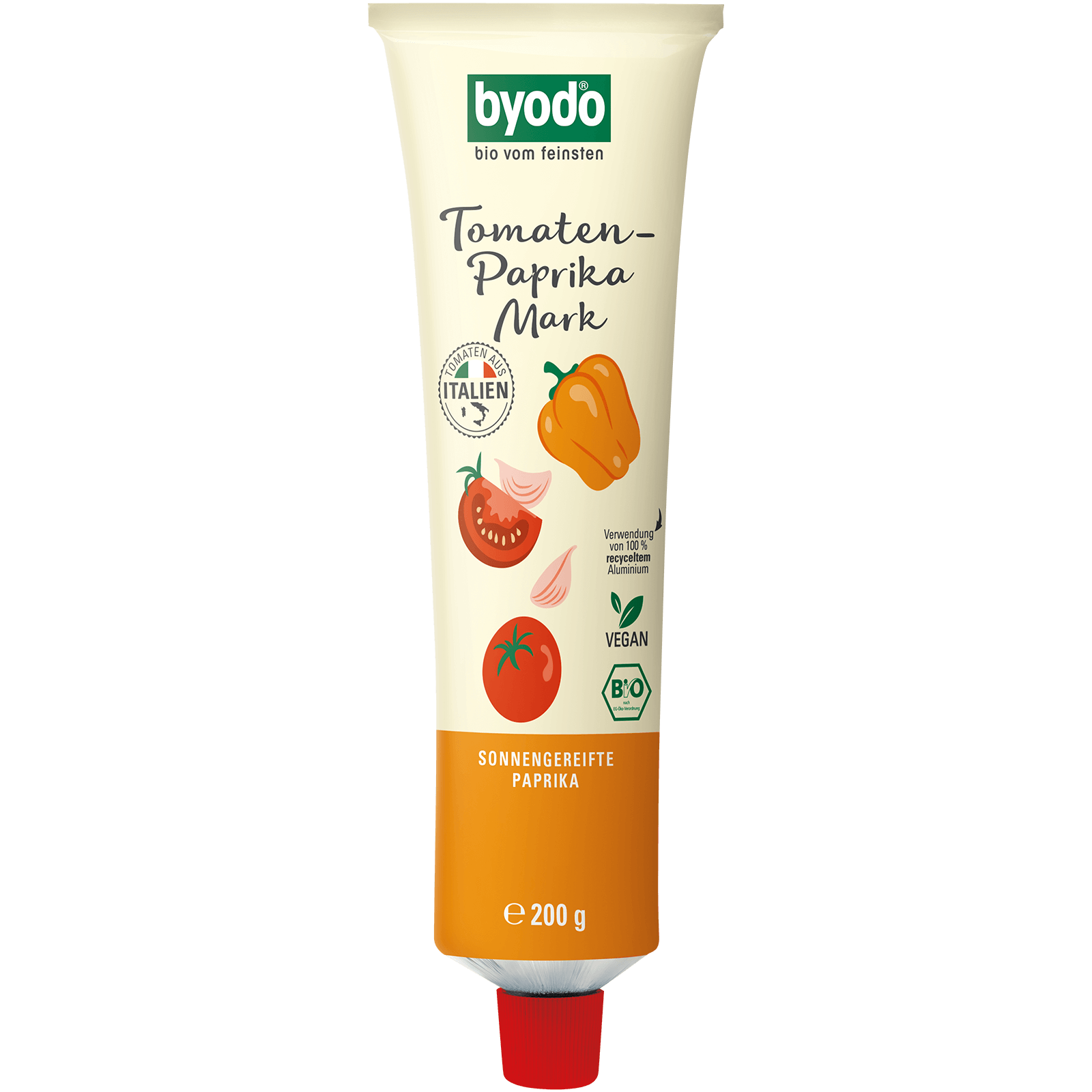 Bio-Tomaten-Paprikamark Doppelfrucht 200 g