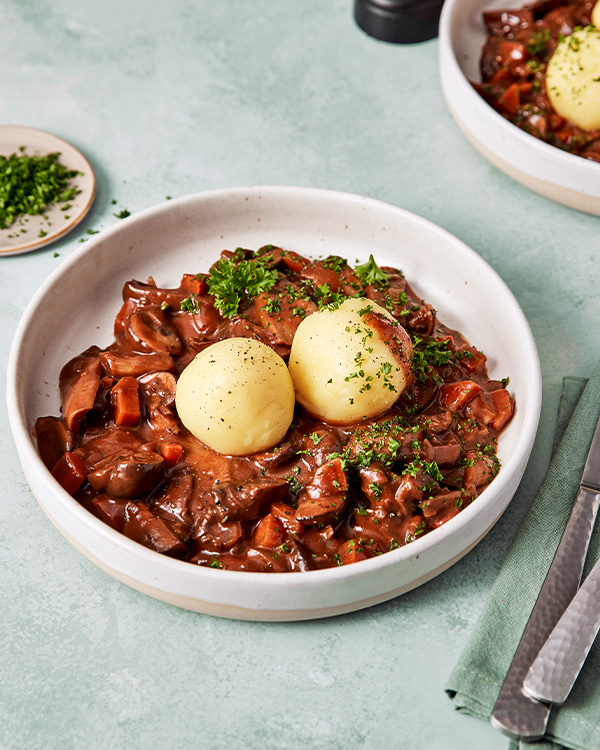 Veganes Pilzgulasch von Byodo