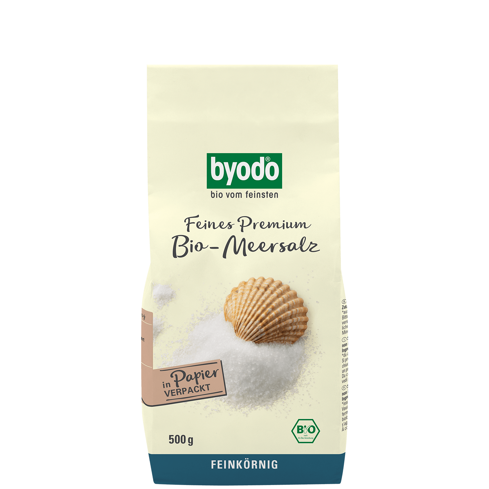 Bio-Premium-Meersalz im 500 Gramm Beutel