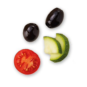 Olive Zucchini Tomate Bio-Reiswaffeln