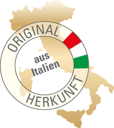 Original Herkunft aus Italien Siegel Logo Byodo Naturkost