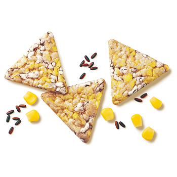Mais schwarzer Reis Bio-Knusperecken