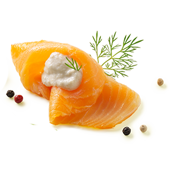 Bio-Meerrettich mit Lachs