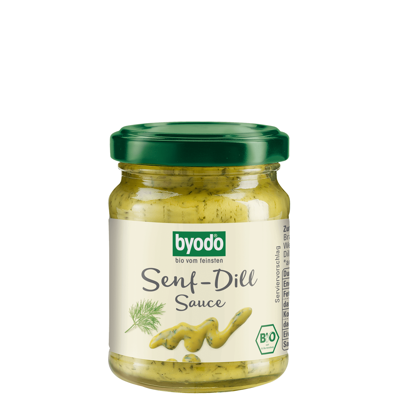 Bio-Senf-Dill Sauce 125 Milliliter