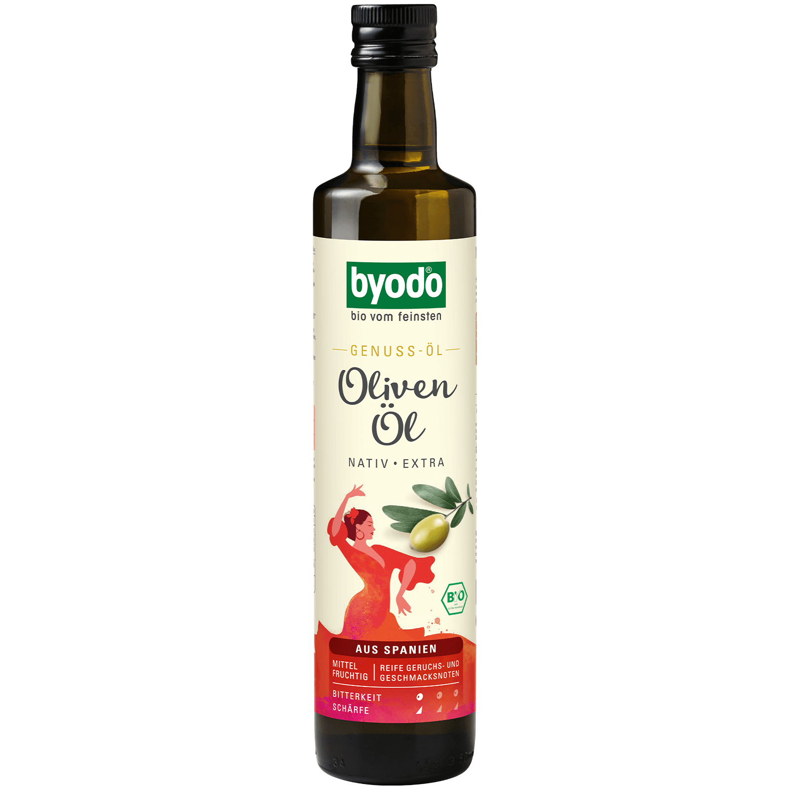 Bio-Olivenoel nativ extra, aus Spanien 0,5 Liter