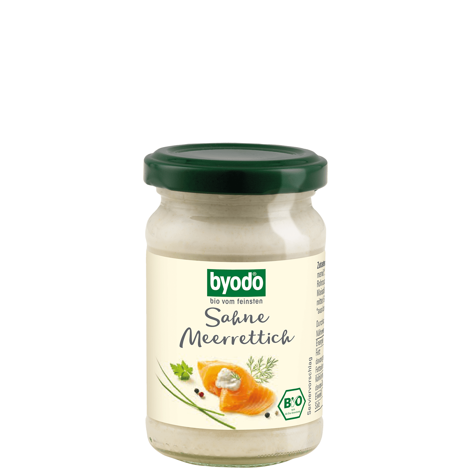 Bio-Sahne Meerrettich 95 Gramm