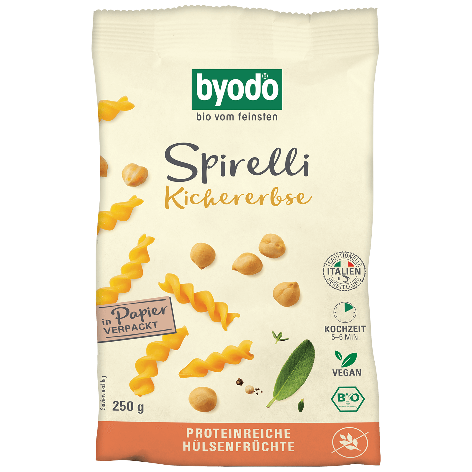 Spirelli, Kichererbse