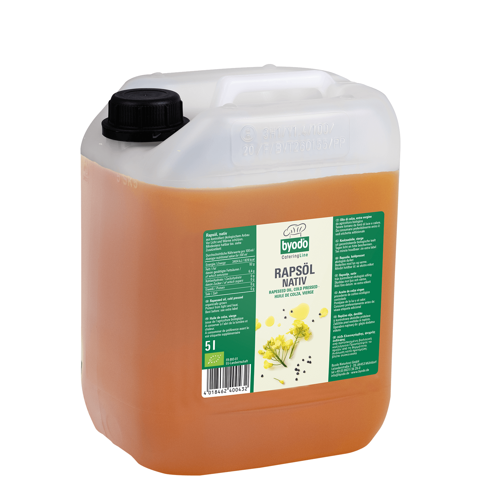 Bio-Rapsoel nativ