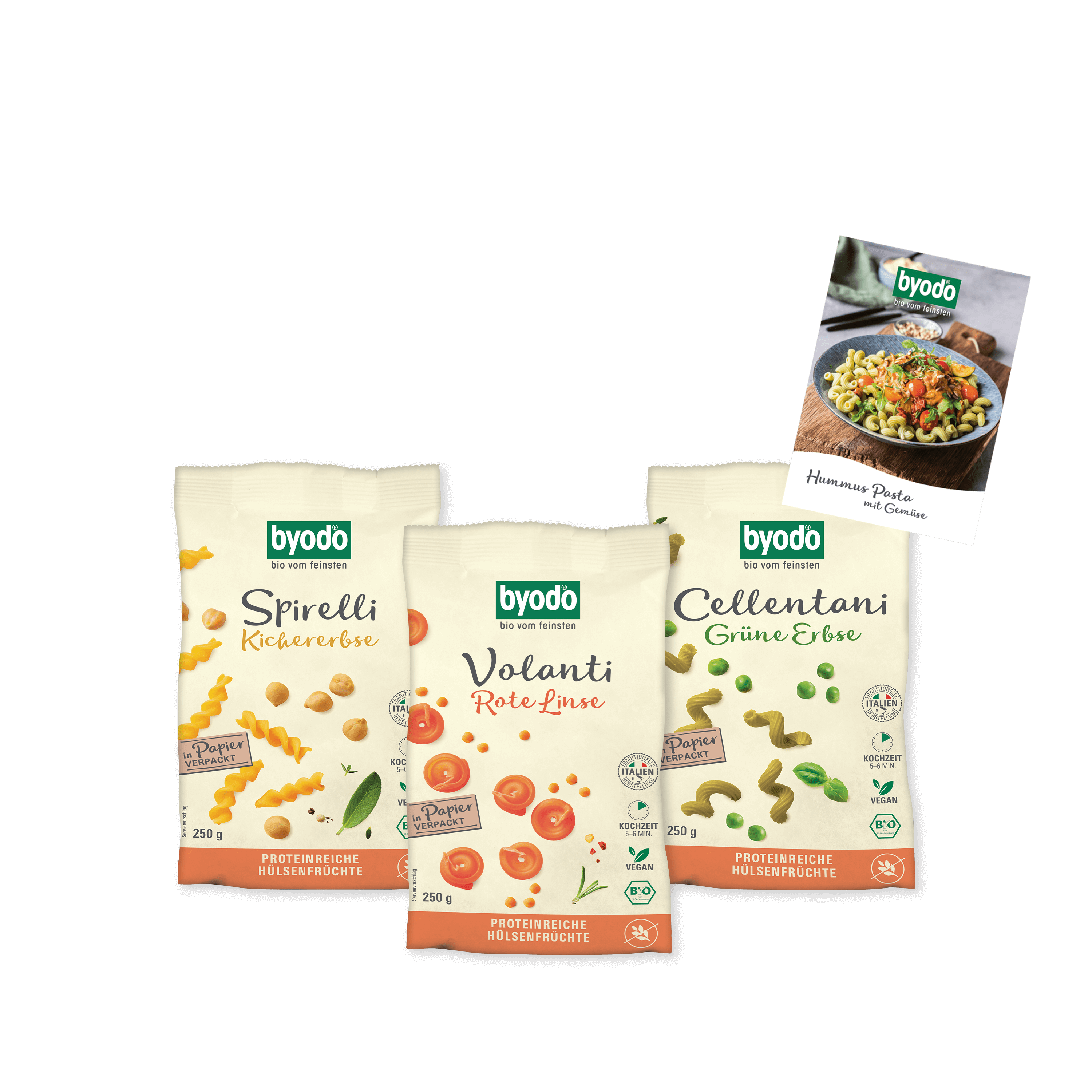 Proteinreiches Pasta-Set