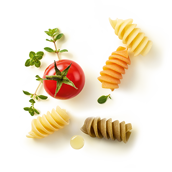 Tomate bunte Nudeln Byodo Naturkost