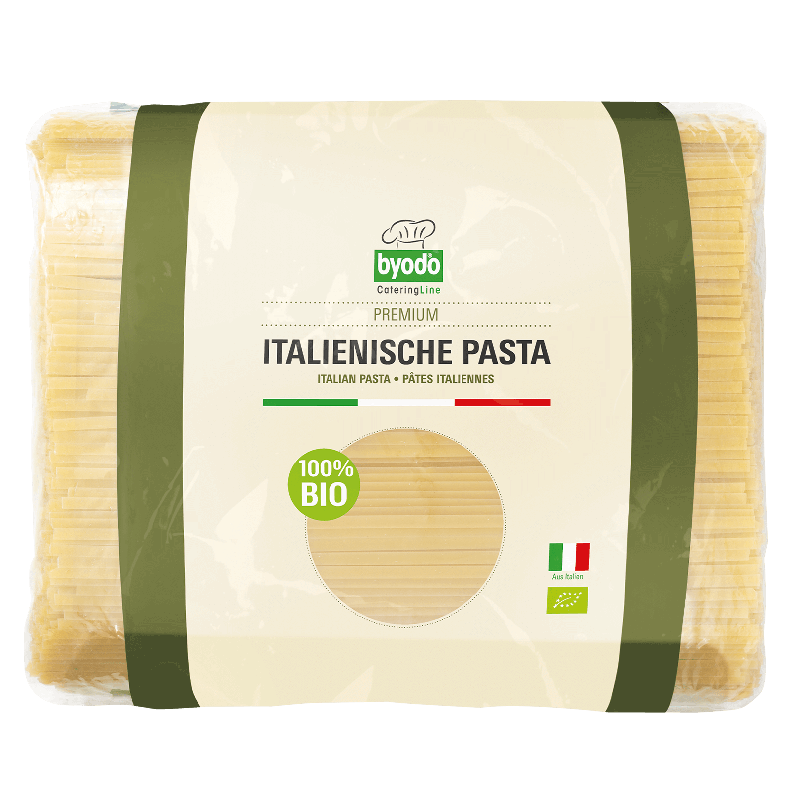 Bio-Tagliatelle gerade hell