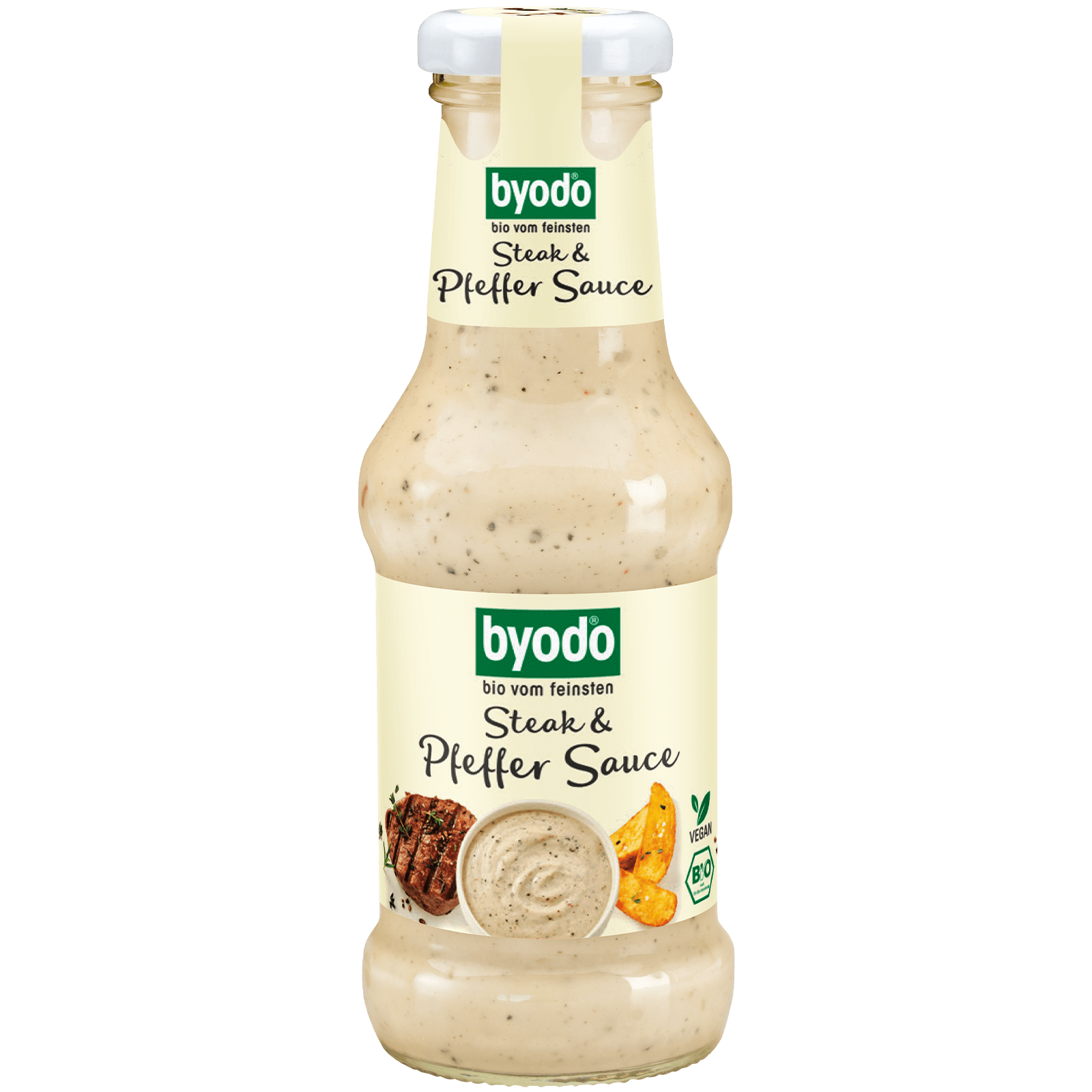 Bio-Steak & Pfeffer Sauce, vegan, 300 ml Squeeze-Flasche
