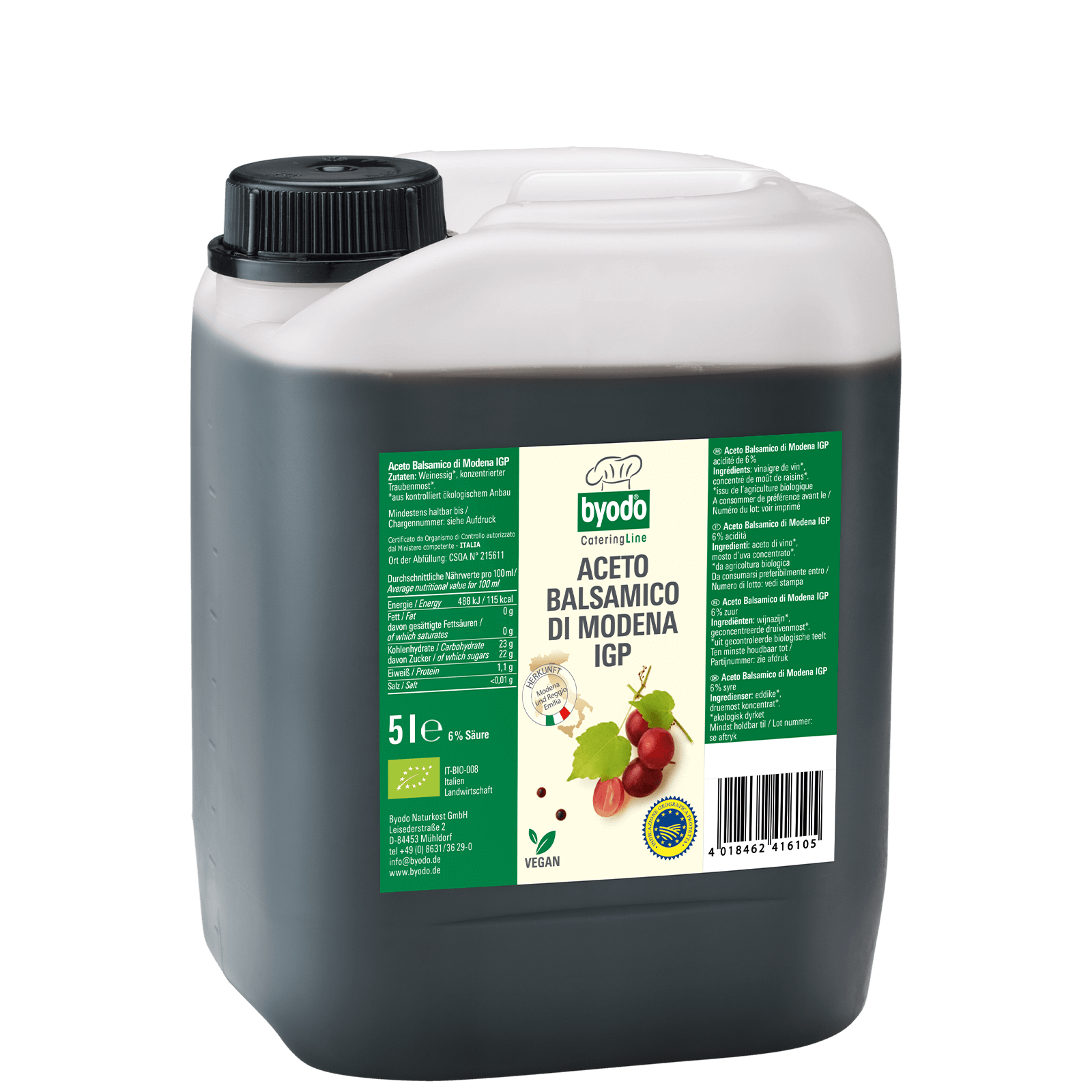 Bio-Aceto Balsamico di modena 5l