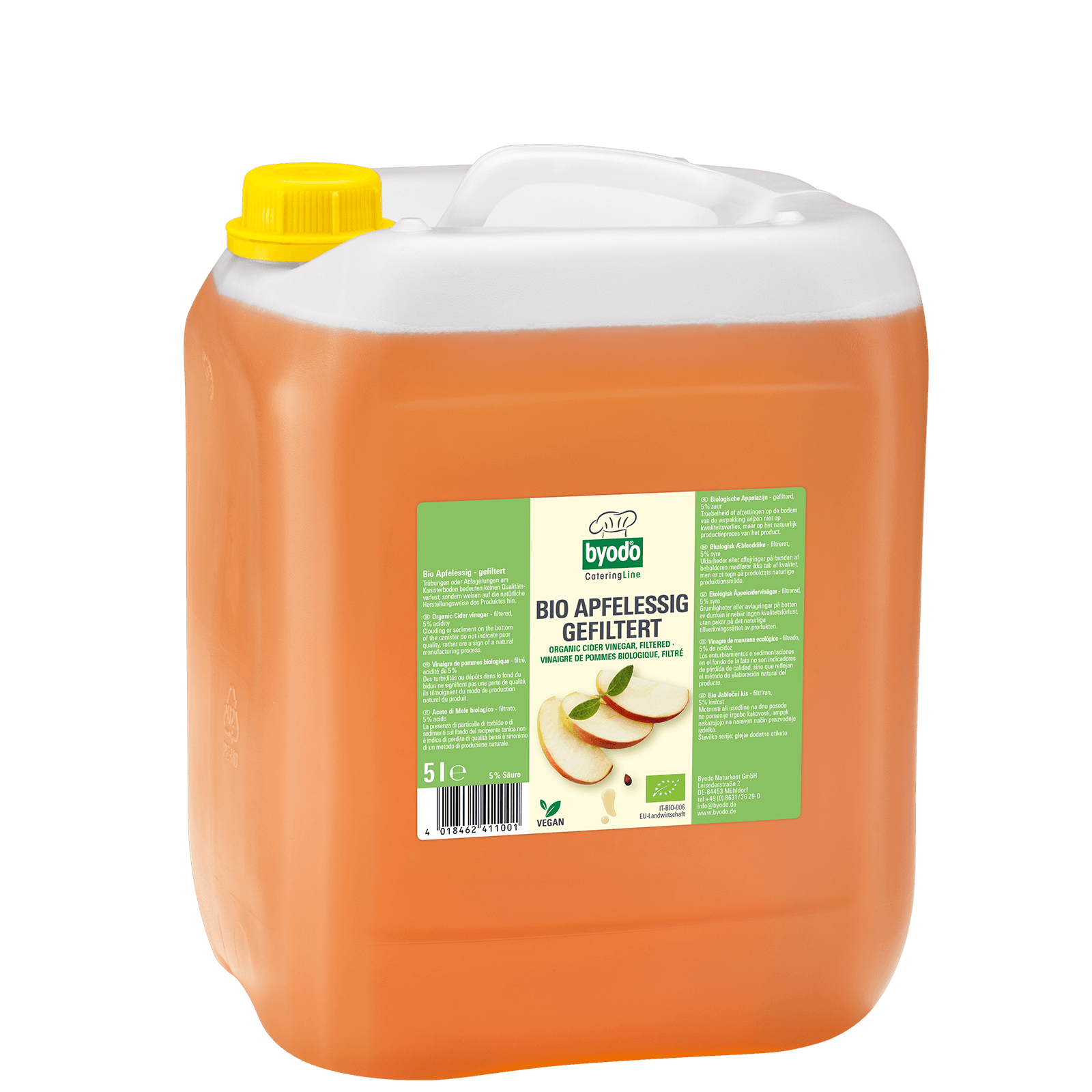 Bio-Apfelessig klar 5l