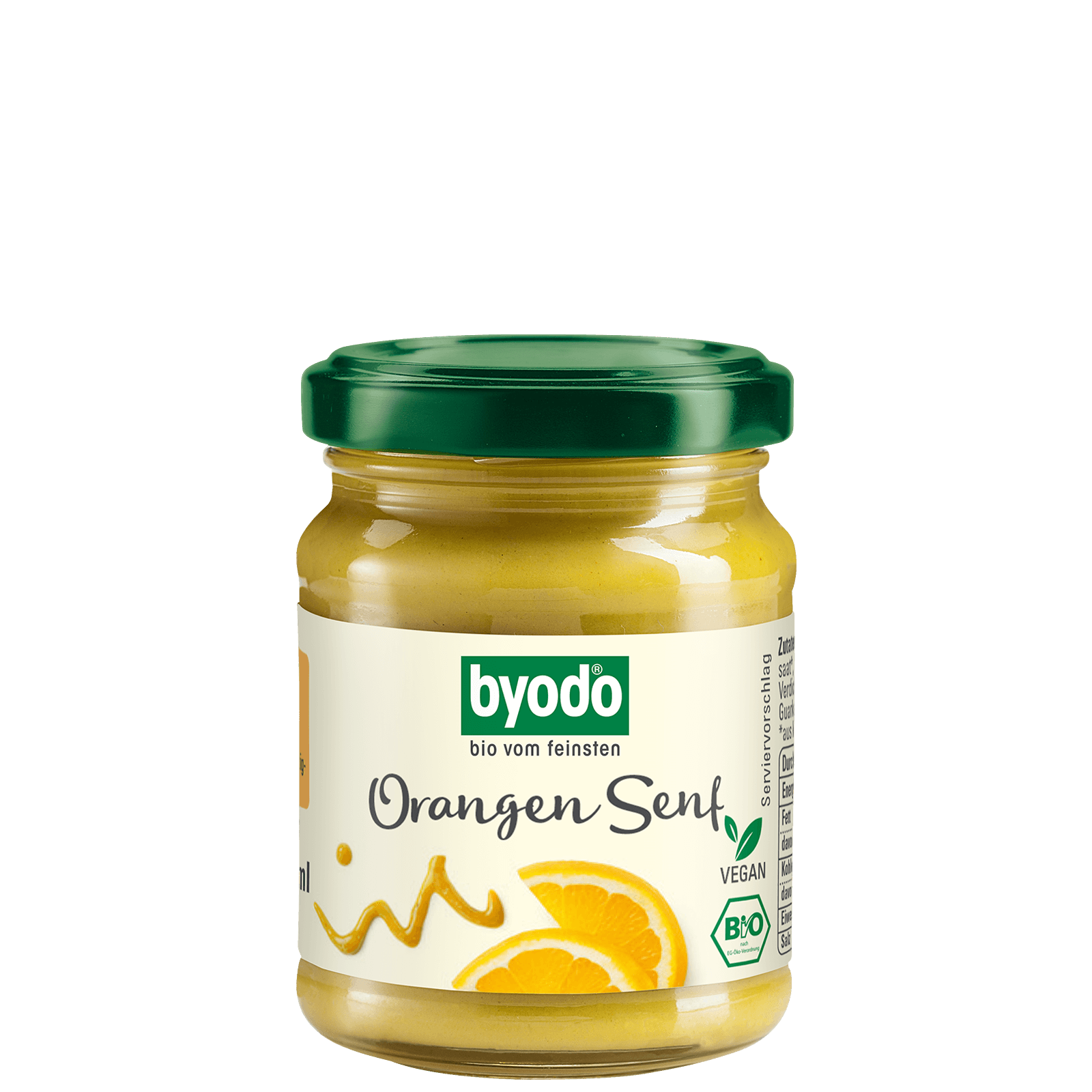 Bio-Orangen Senf 125 Milliliter