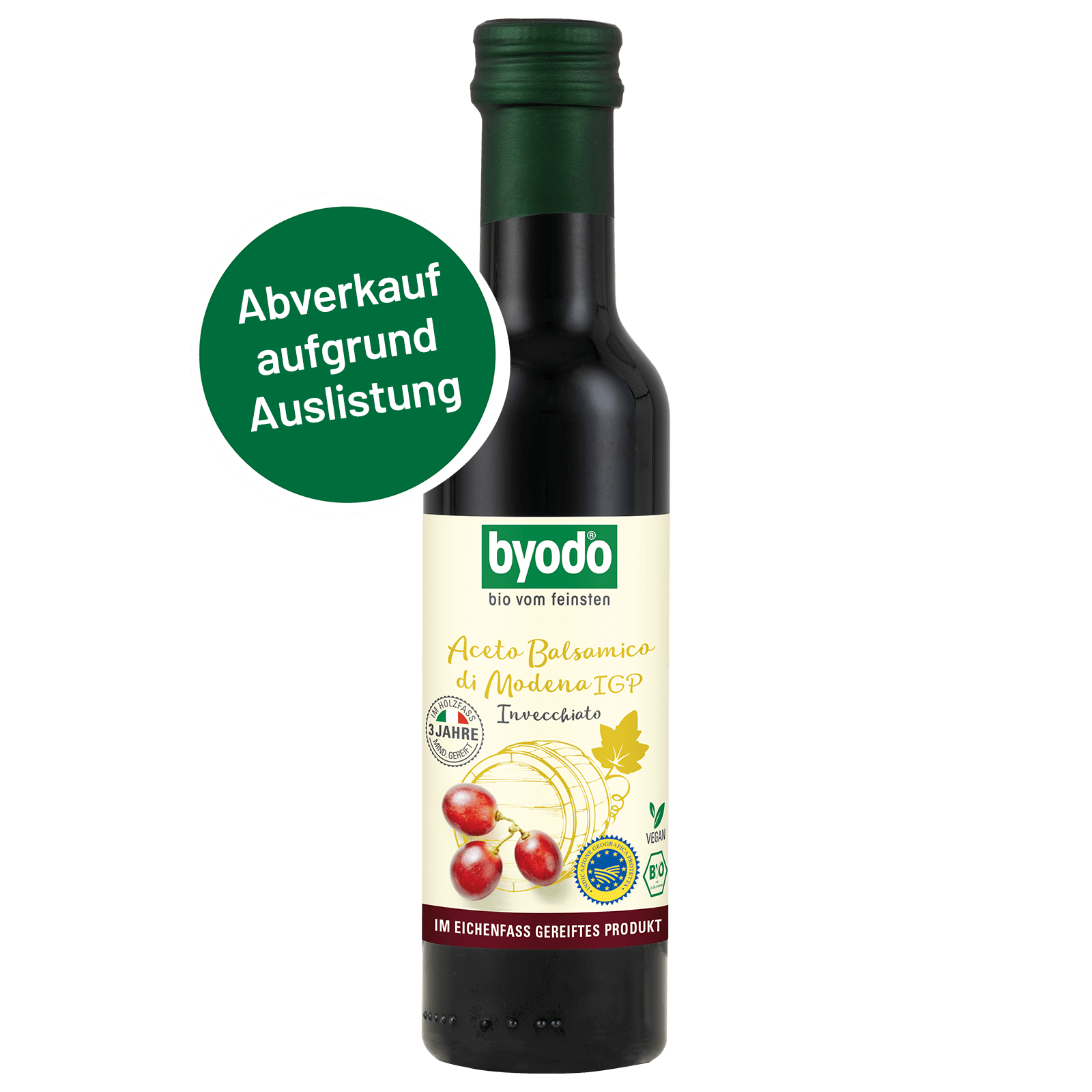 Bio-Aceto Balsamico di Modena IGP Invecchiato 250 Milliliter