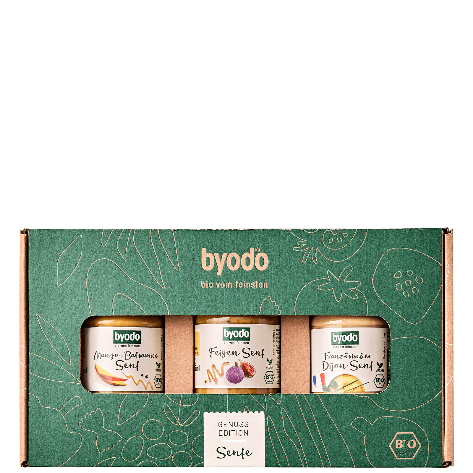 Geschenkset Bio-Senfe