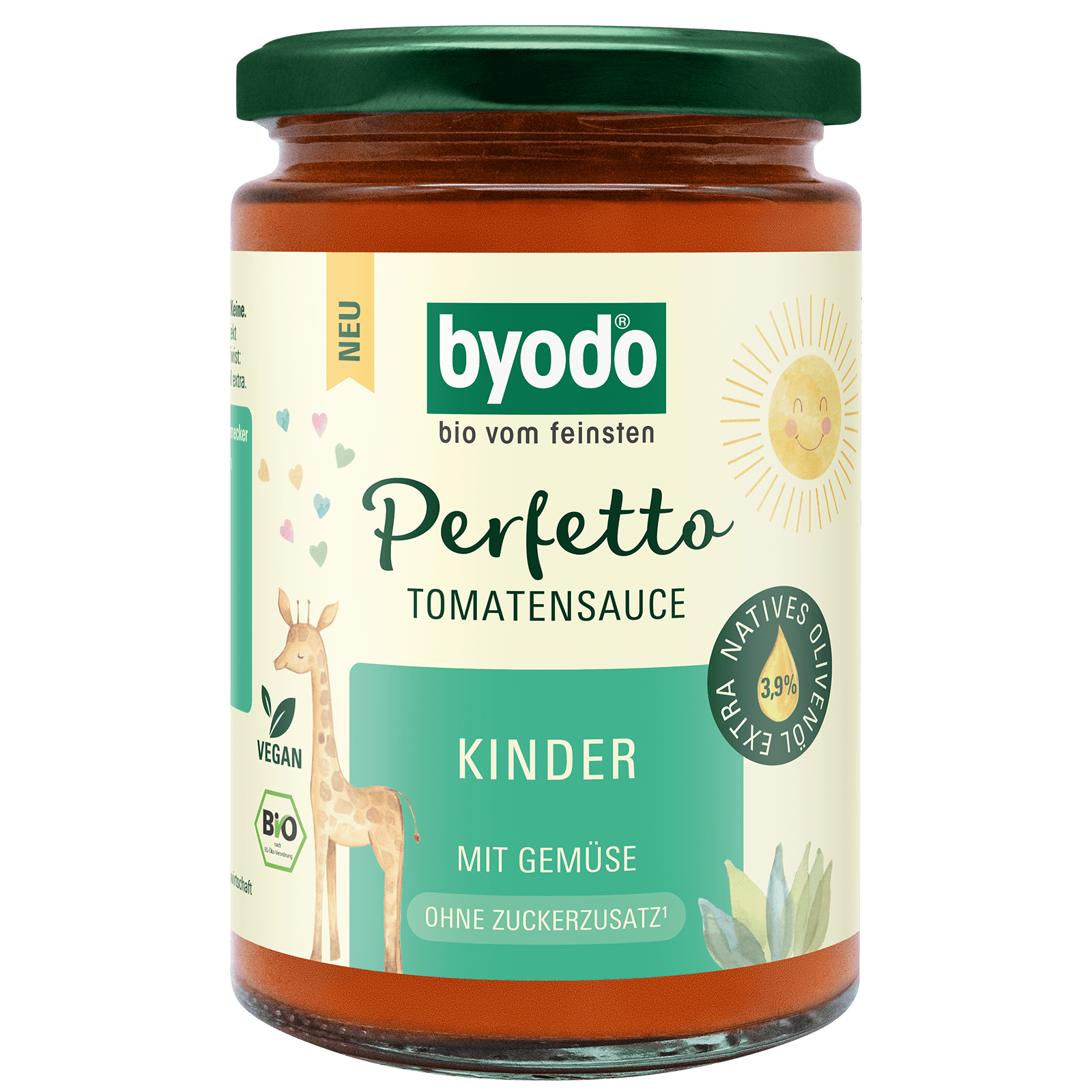 Bio-Tomatensauce Kinder 340 Milliliter