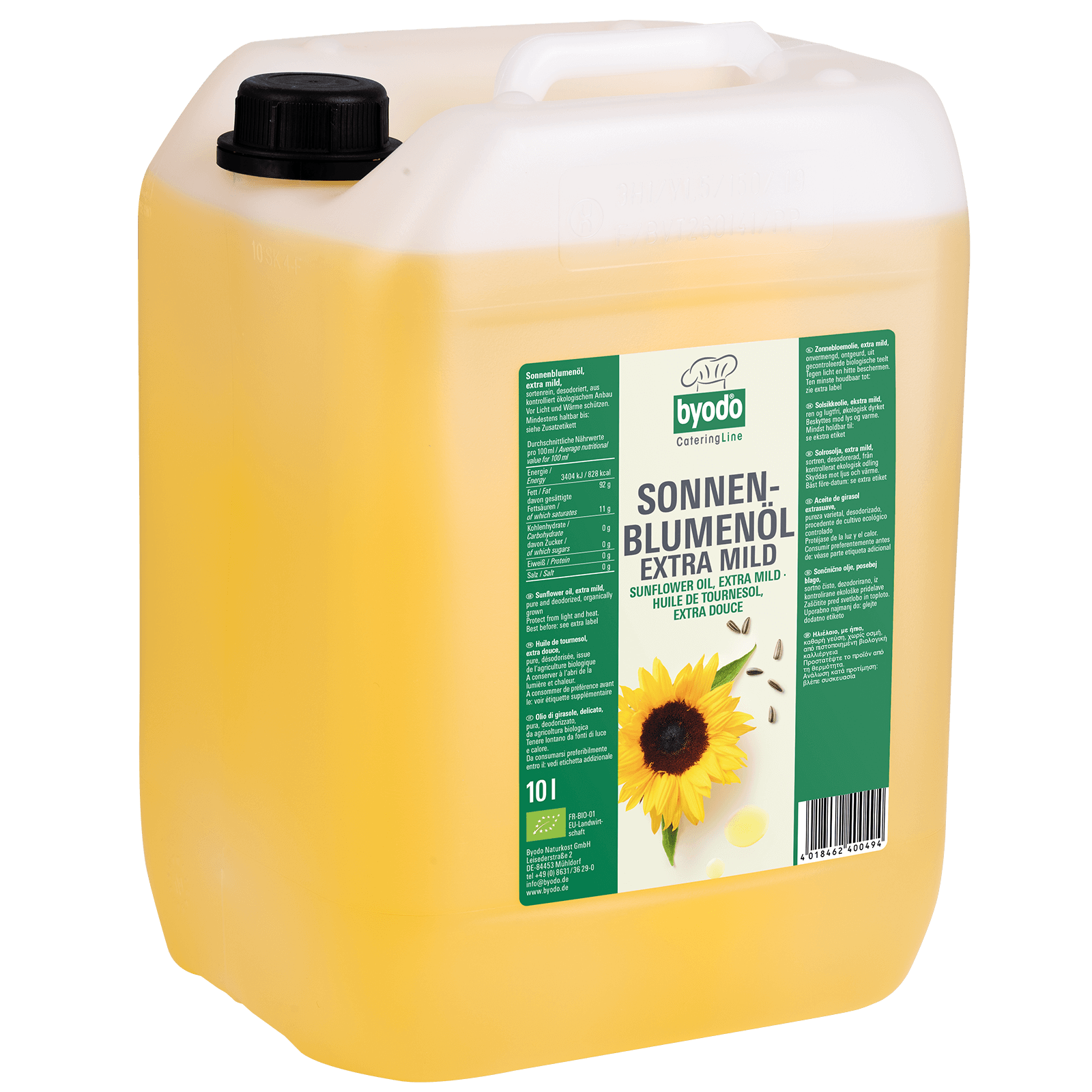 Bio-Sonnenblumenoel 10l