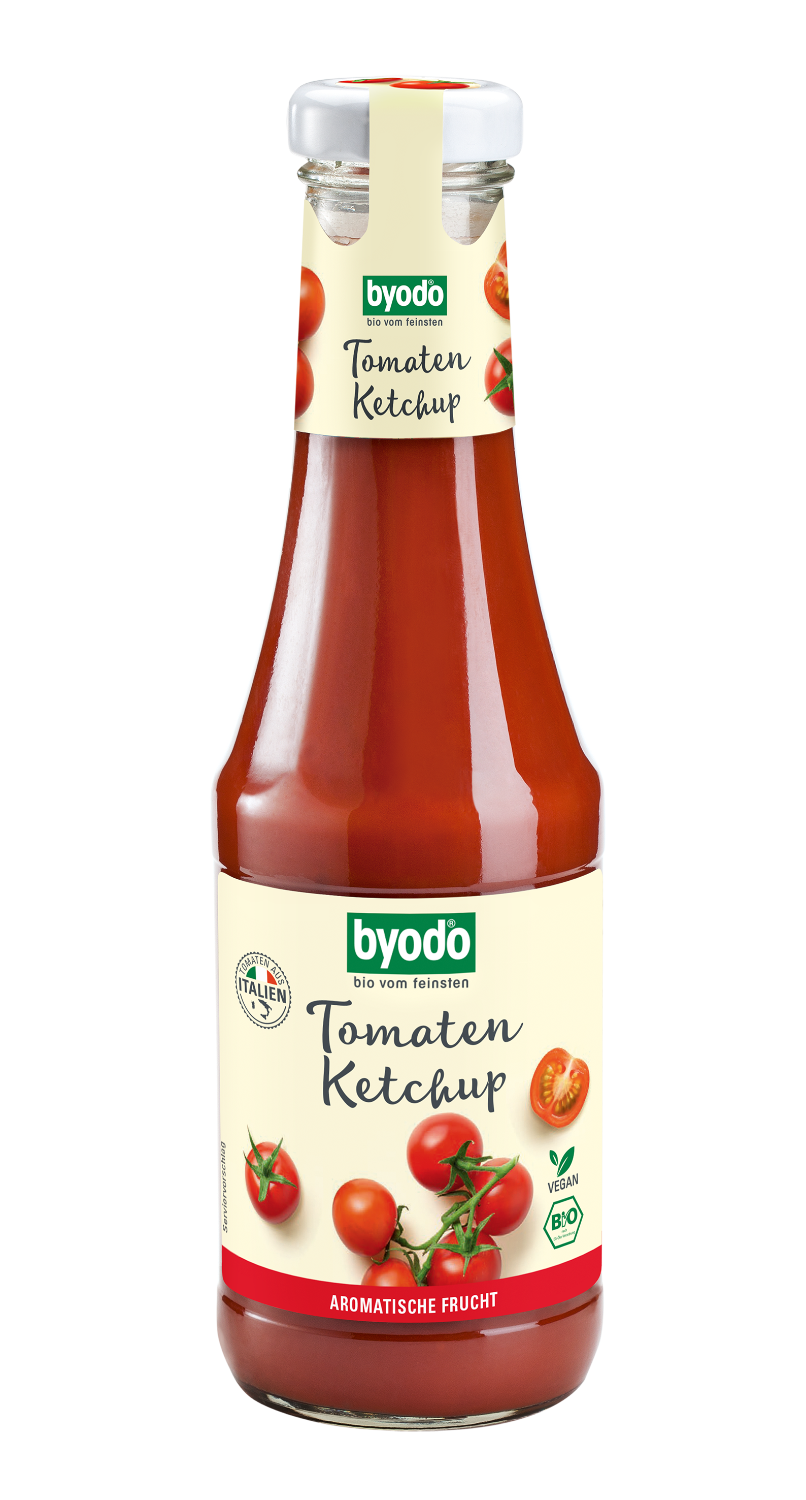 Bio-Tomaten Ketchup in der 500 Milliliter Flasche