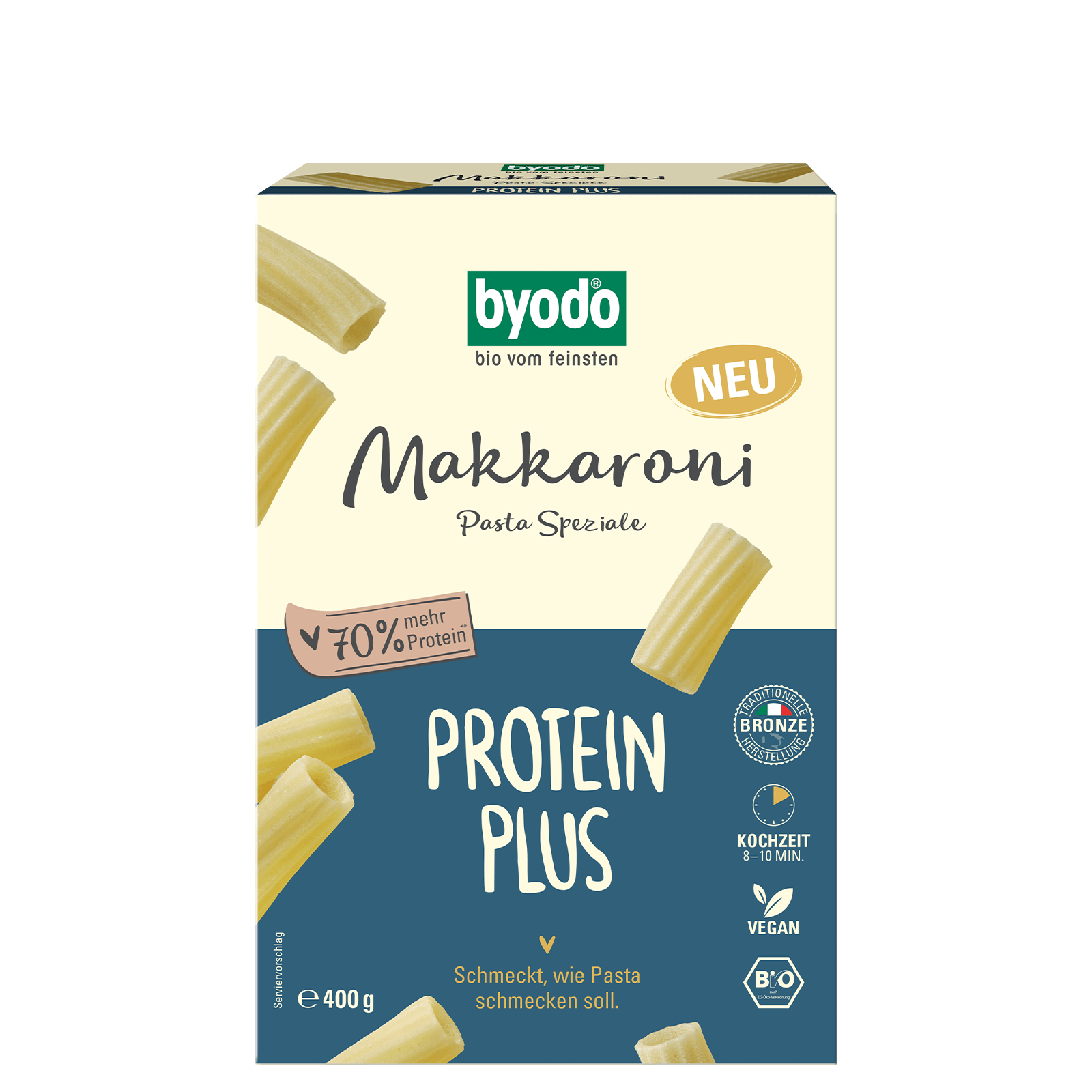 Bio-Makakroni Protein PLUS Pasta 400 Gramm