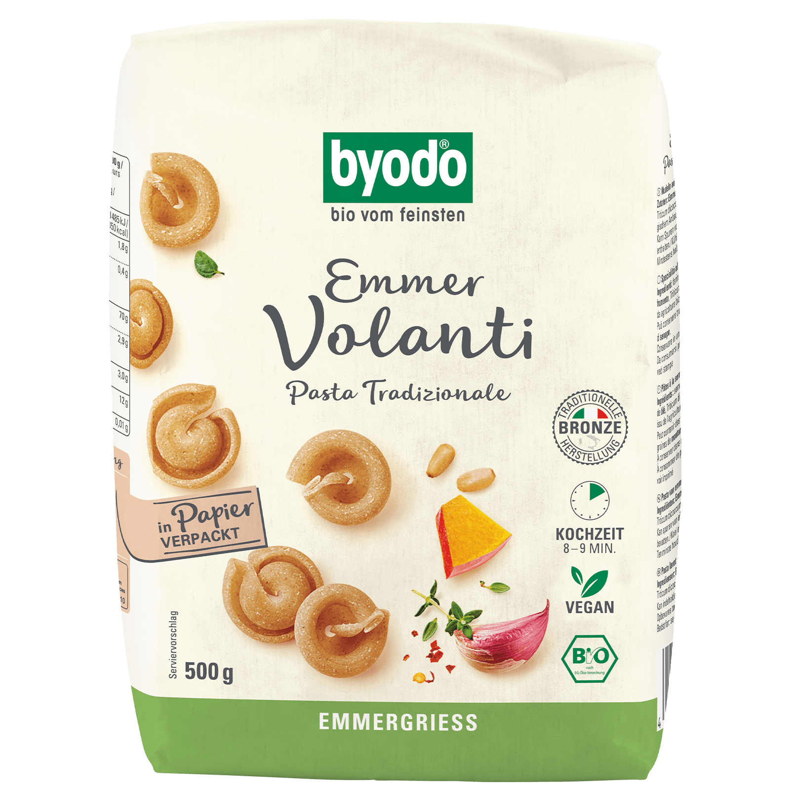 Bio-Sommerdinkel Volanti 500 Gramm