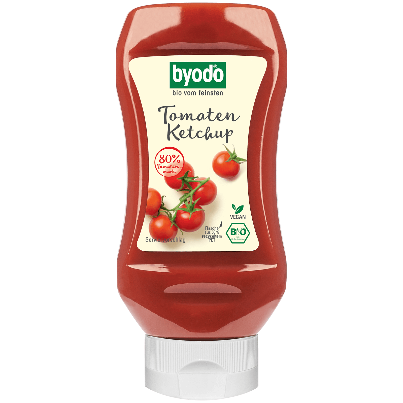 Bio-Tomaten Ketchup in der Squeeze-Flasche