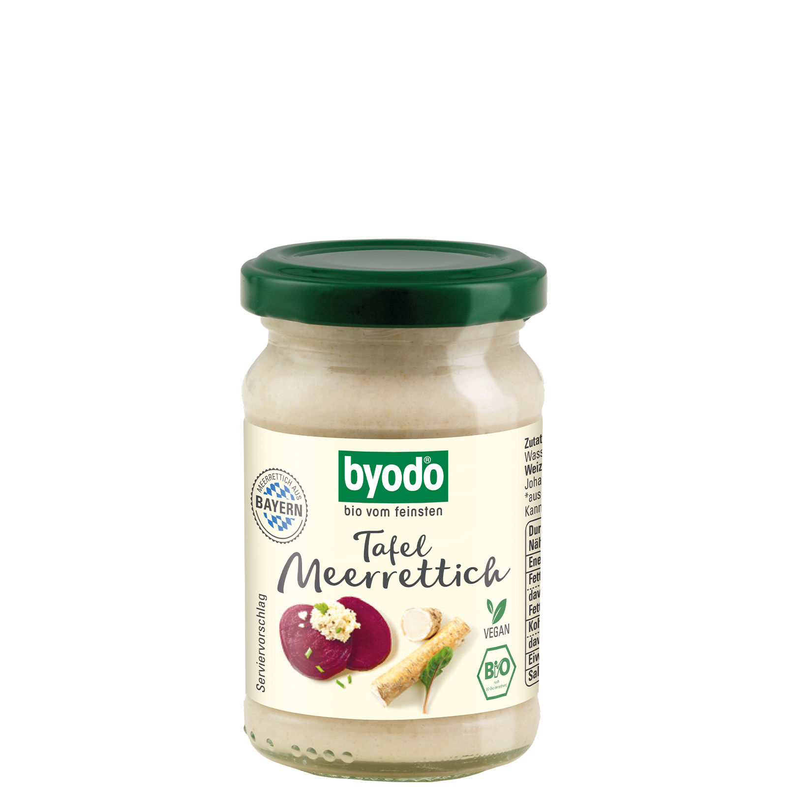 Bio-Tafel Meerrettich 100 Gramm