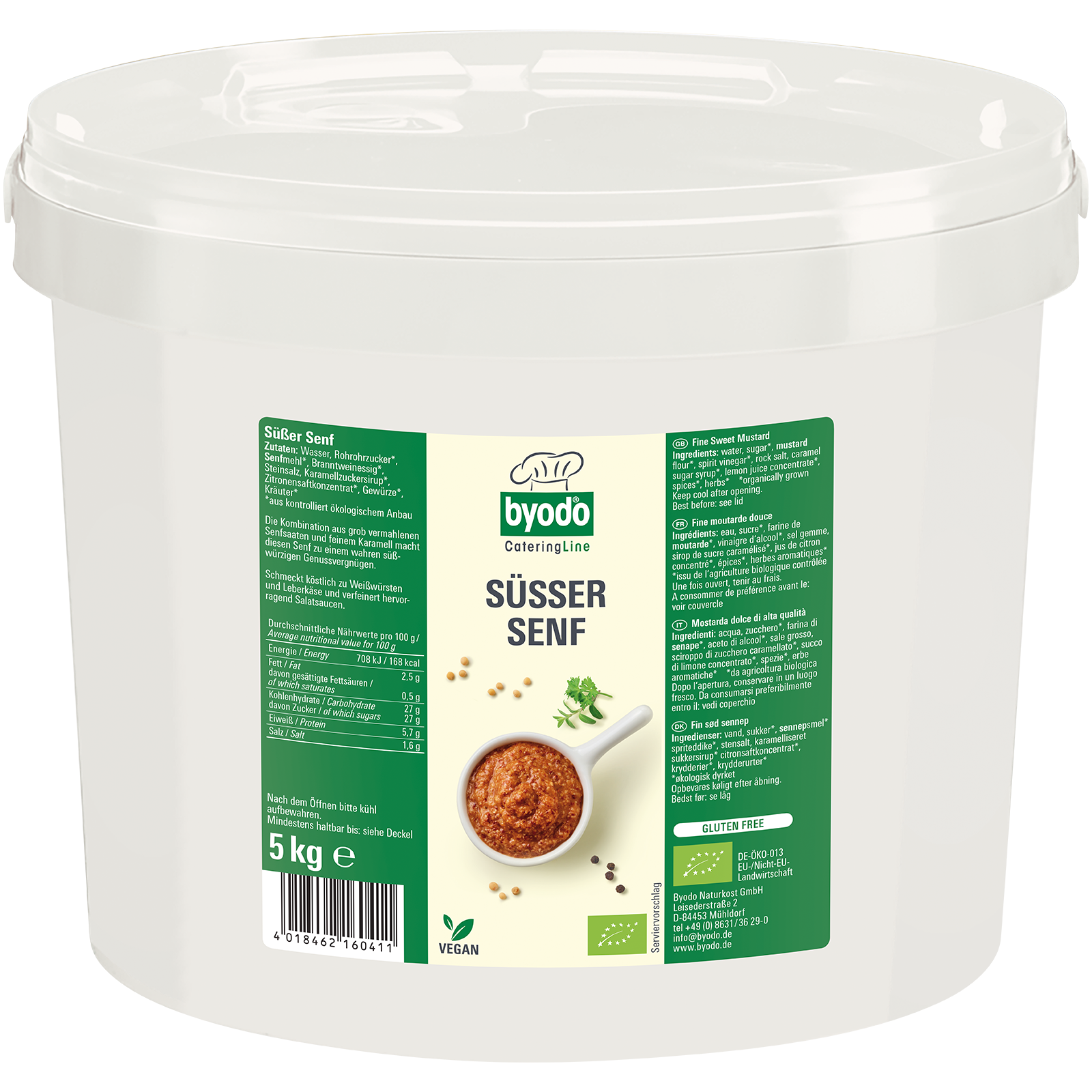 Bio-Suesser Senf 5kg
