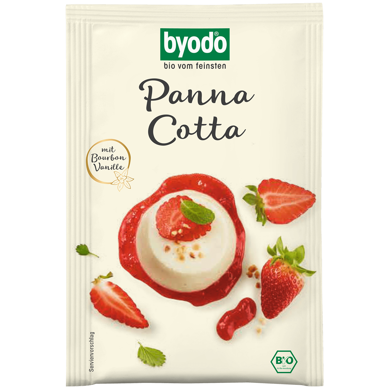 Bio-Panna Cotta fuer 500 Milliliter Milch und Sahne