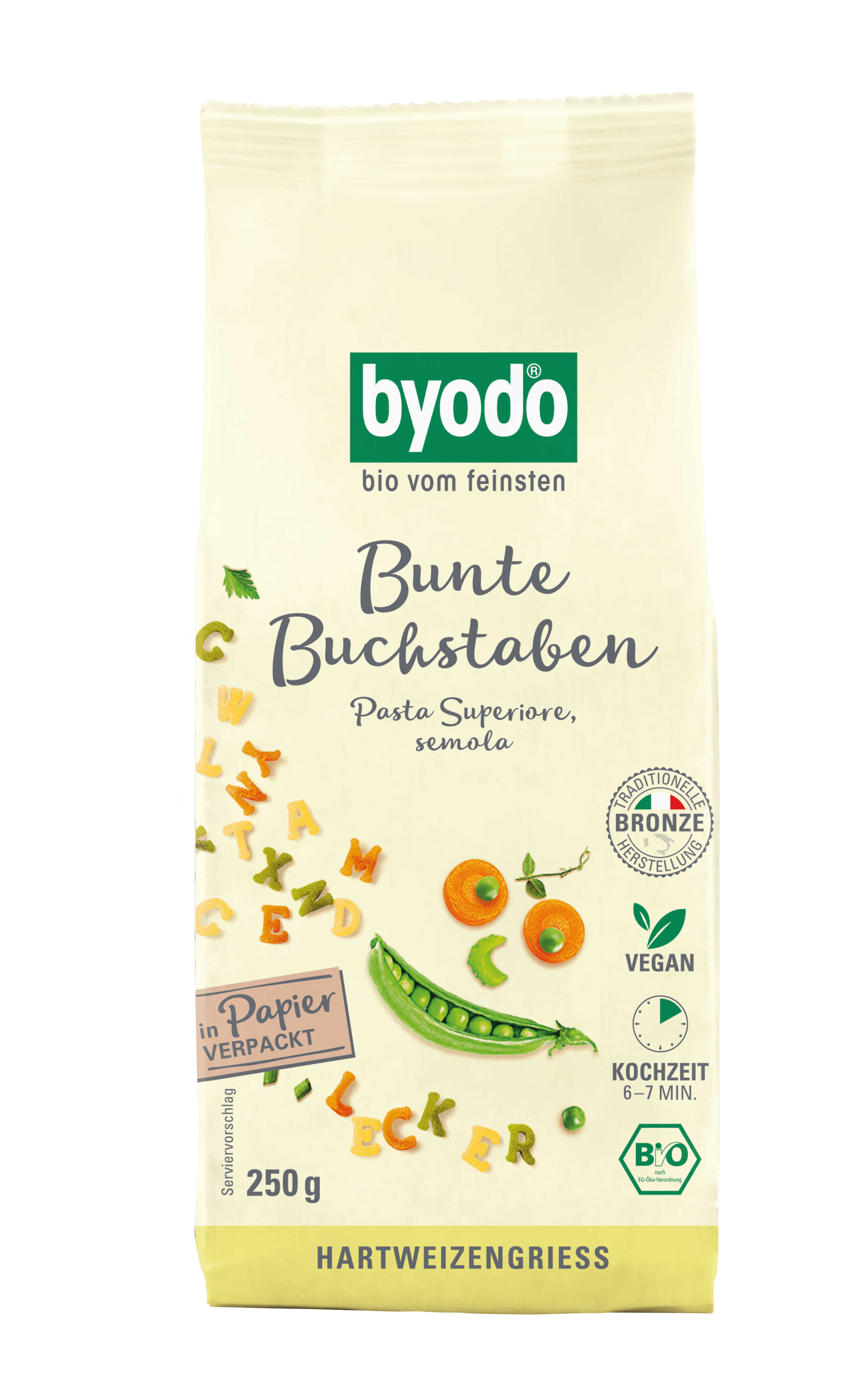 Bunte Buchstaben