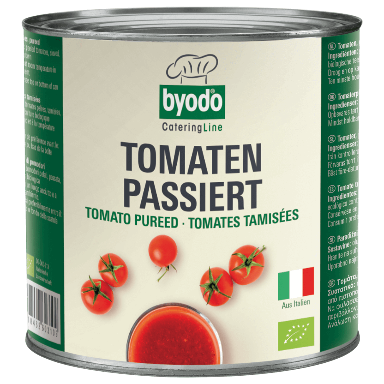 Bio-Tomaten passiert 2550g