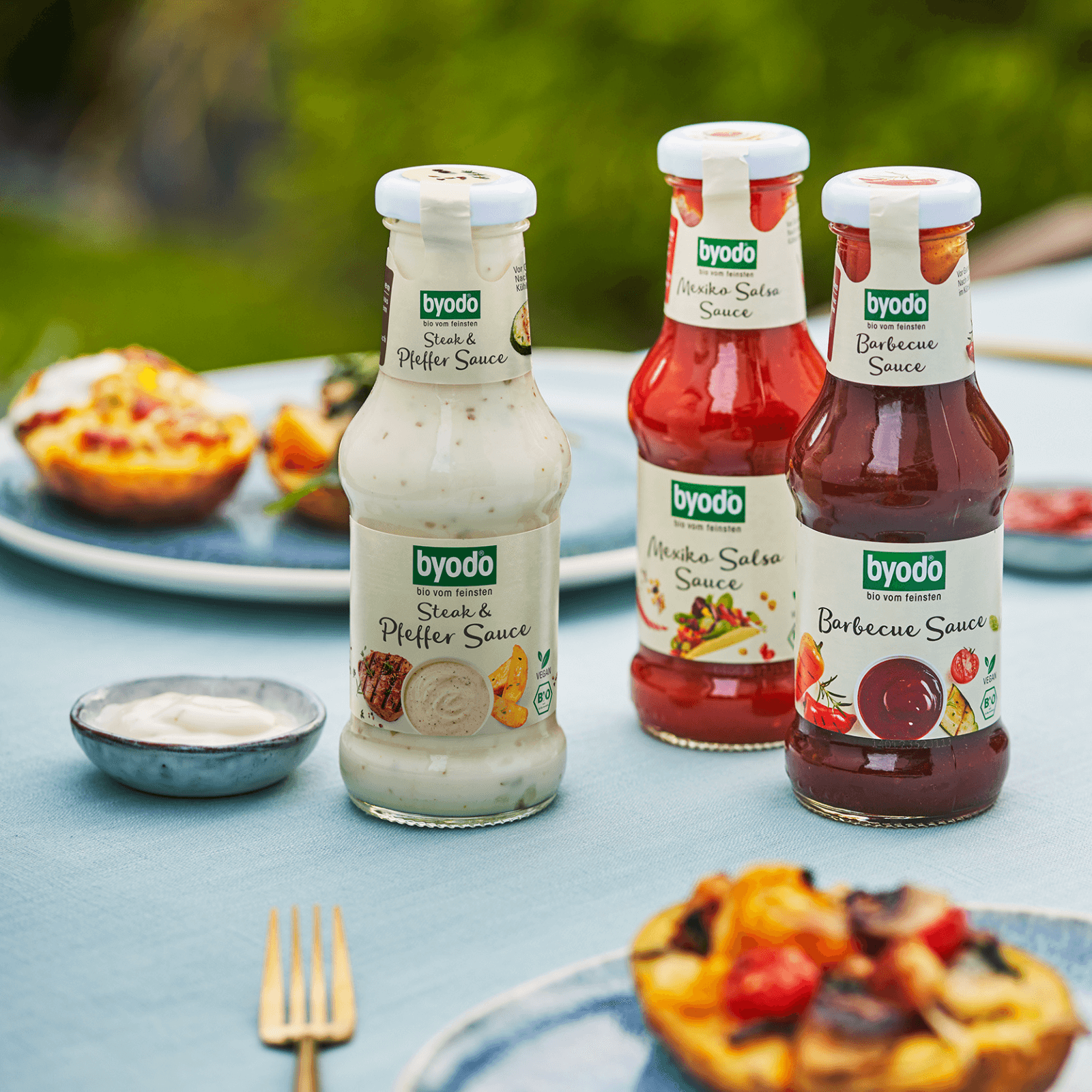 Bio-Steak & Pfeffer Sauce, vegan, 300 ml Squeeze-Flasche